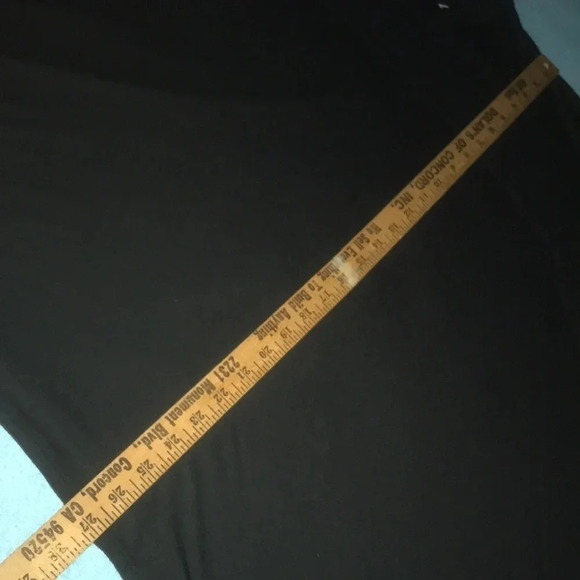 WENDY WILLIAMS One Sleeve, other side Open cape style black blouse NEW Size M - Picture 7 of 7